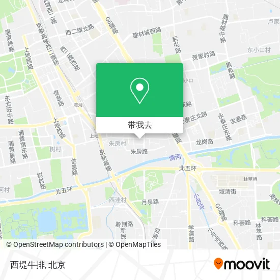 西堤牛排地图