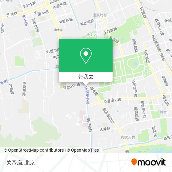 关帝庙地图