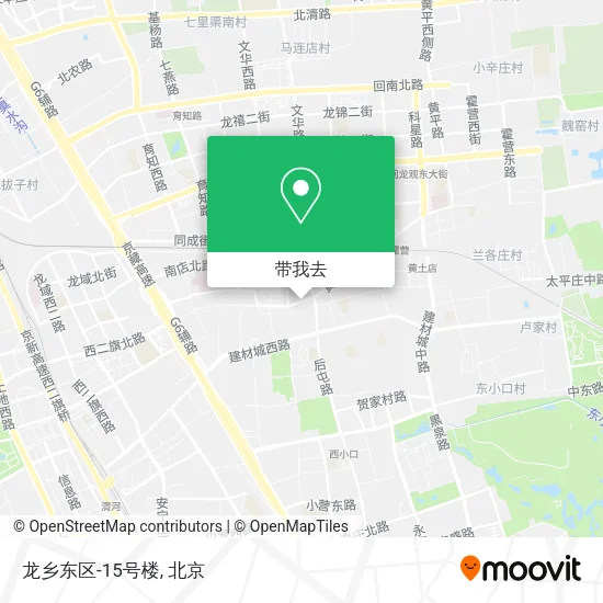 龙乡东区-15号楼地图