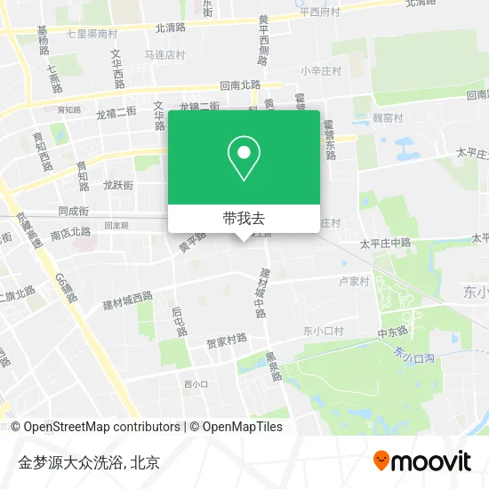 金梦源大众洗浴地图