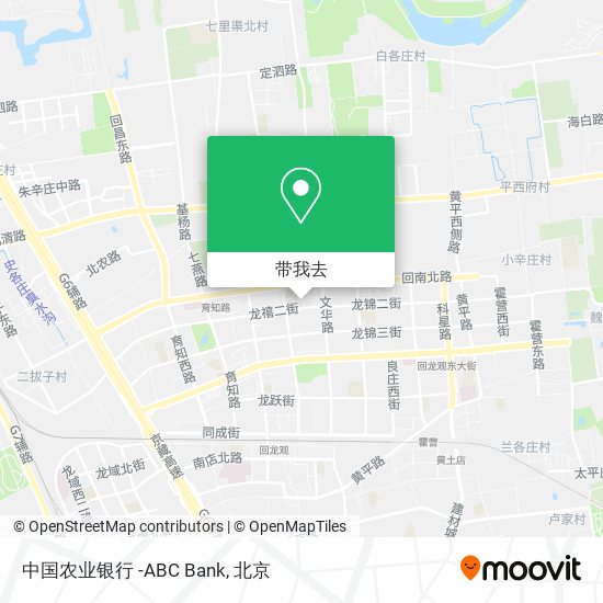 中国农业银行 -ABC Bank地图
