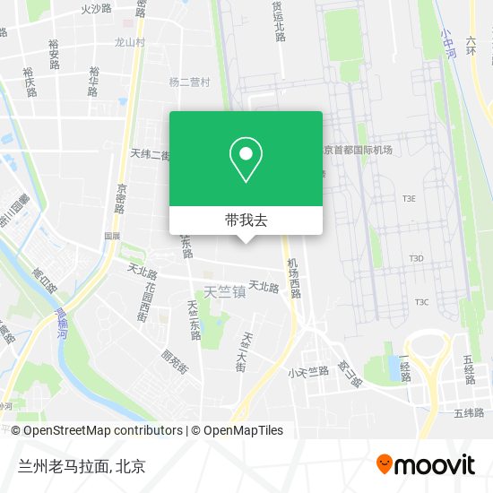 兰州老马拉面地图