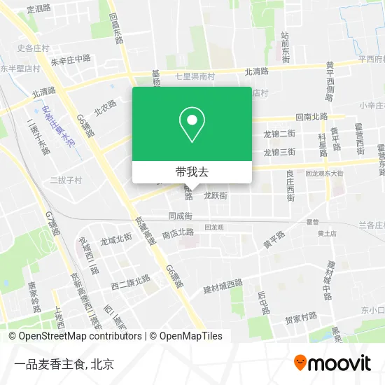 一品麦香主食地图