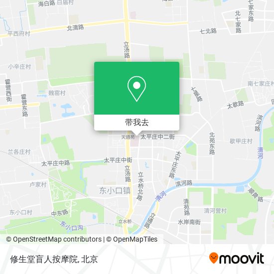 修生堂盲人按摩院地图