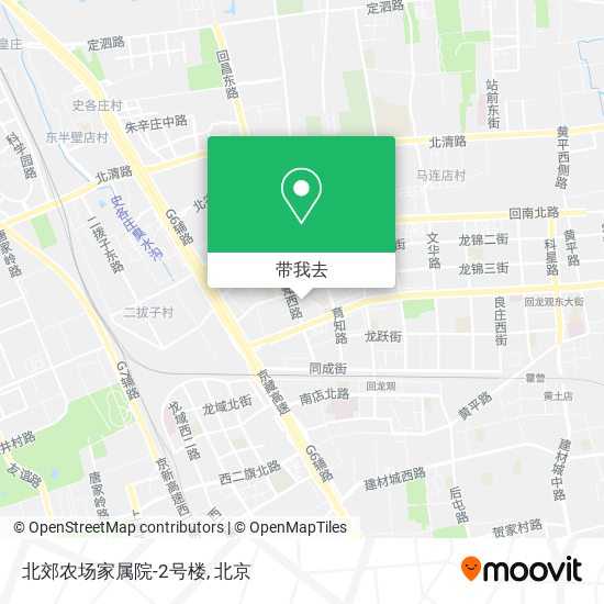 北郊农场家属院-2号楼地图