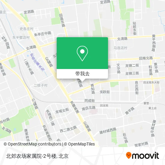 北郊农场家属院-2号楼地图