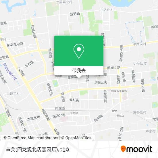 审美(回龙观北店嘉园店)地图