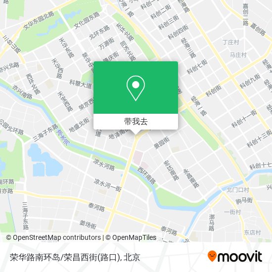 荣华路南环岛/荣昌西街(路口)地图
