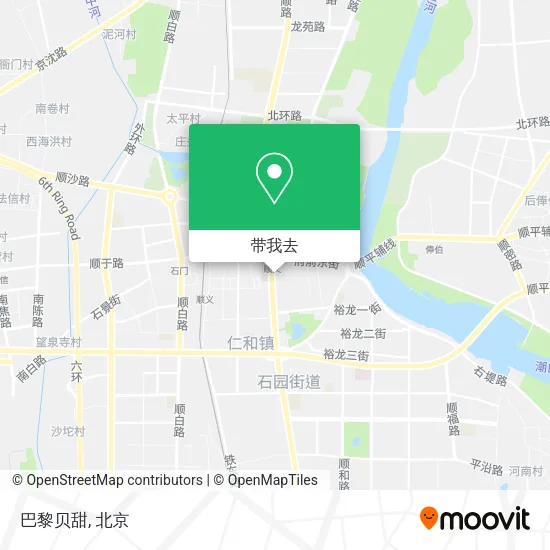 巴黎贝甜地图