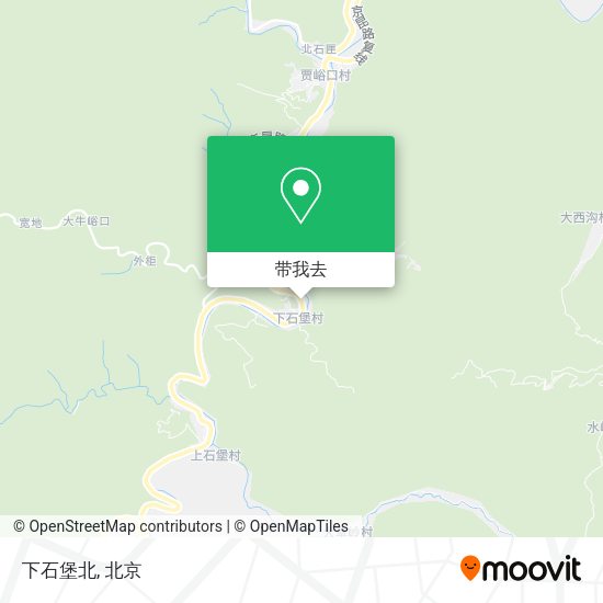 下石堡北地图