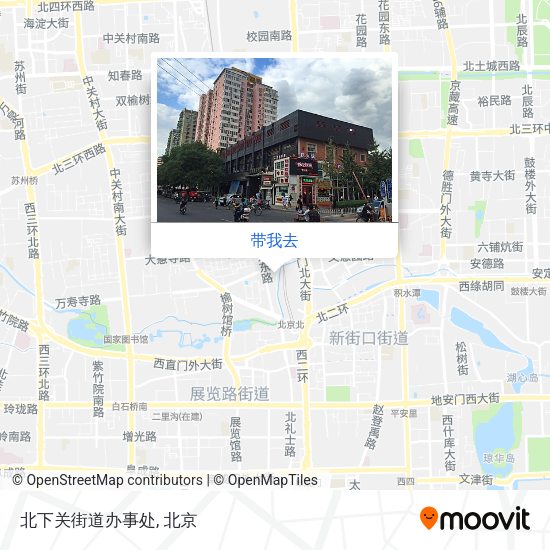 北下关街道办事处地图