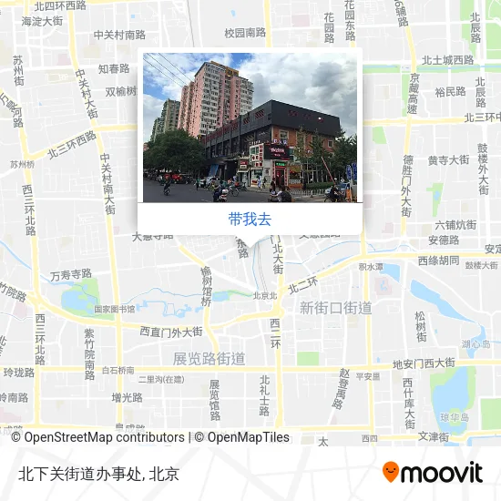 北下关街道办事处地图