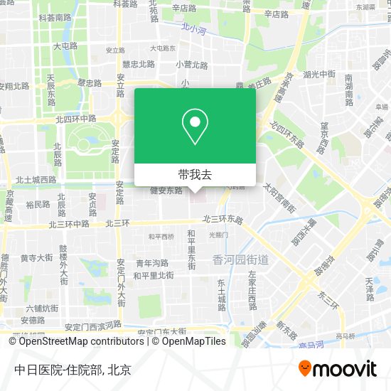 中日医院-住院部地图