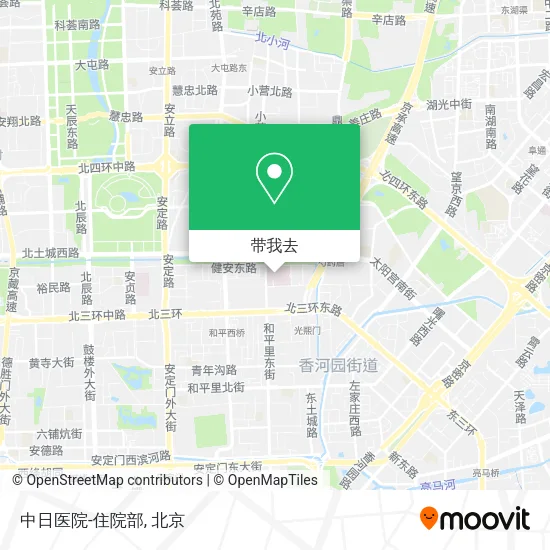 中日医院-住院部地图