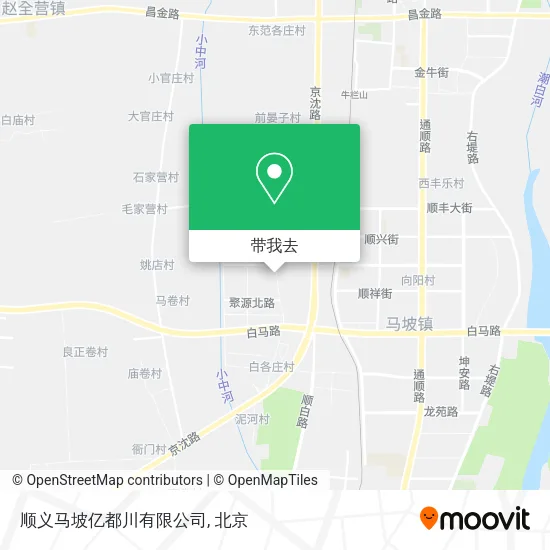顺义马坡亿都川有限公司地图