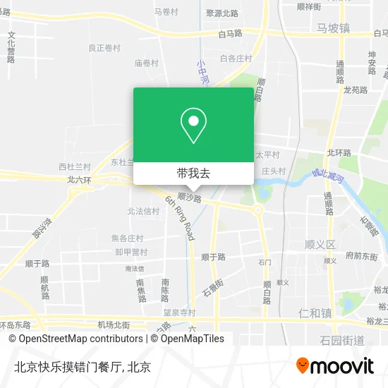北京快乐摸错门餐厅地图