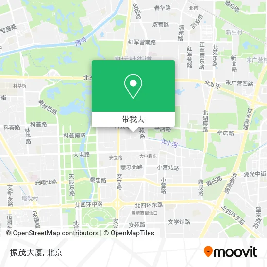 振茂大厦地图