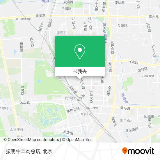 振明牛羊肉总店地图