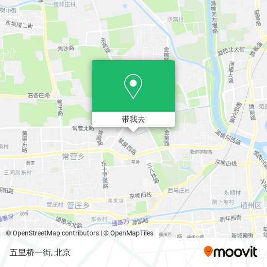 五里桥一街地图