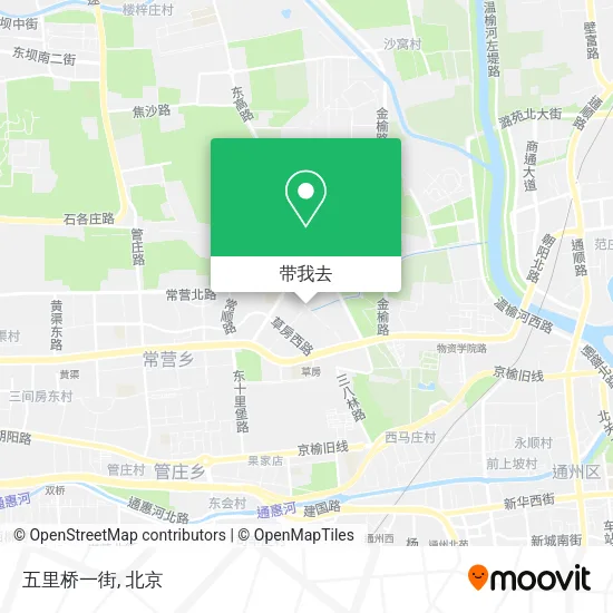 五里桥一街地图