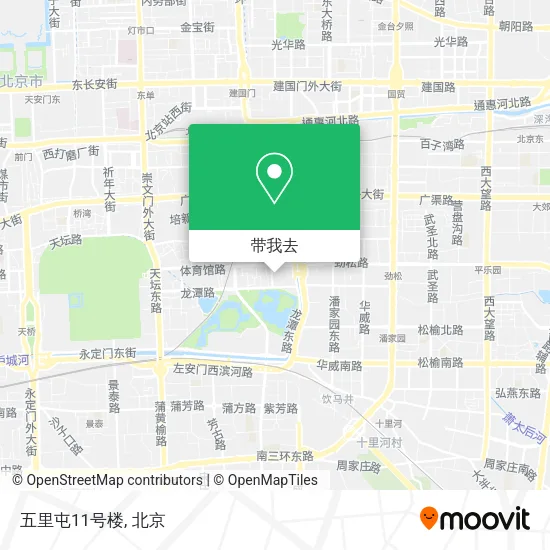 五里屯11号楼地图