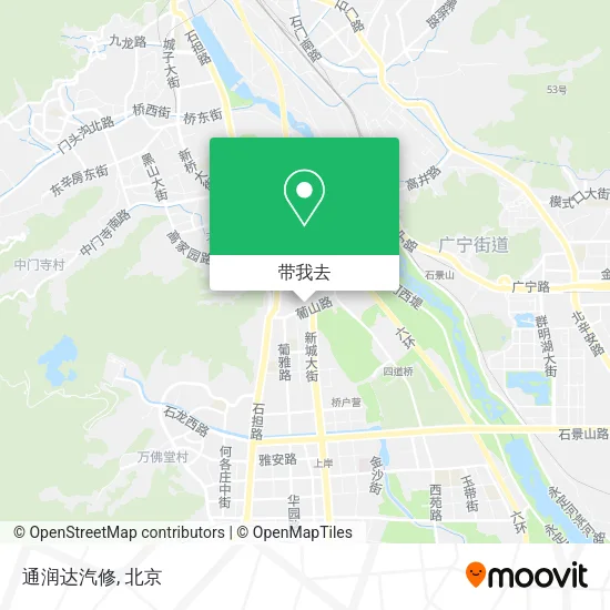 通润达汽修地图