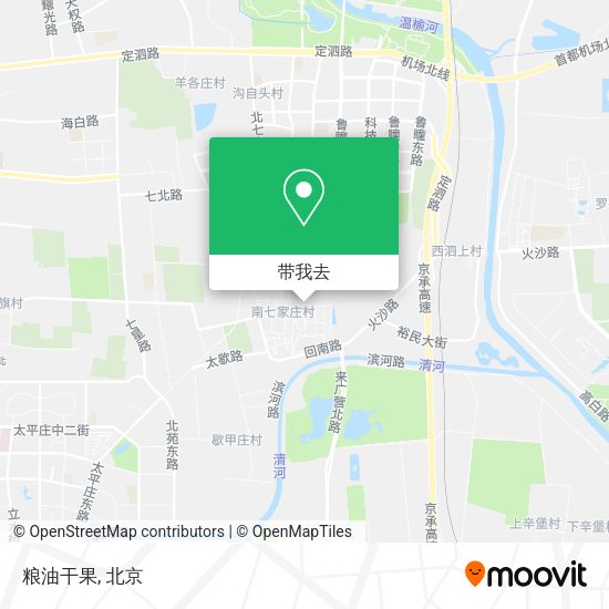 粮油干果地图