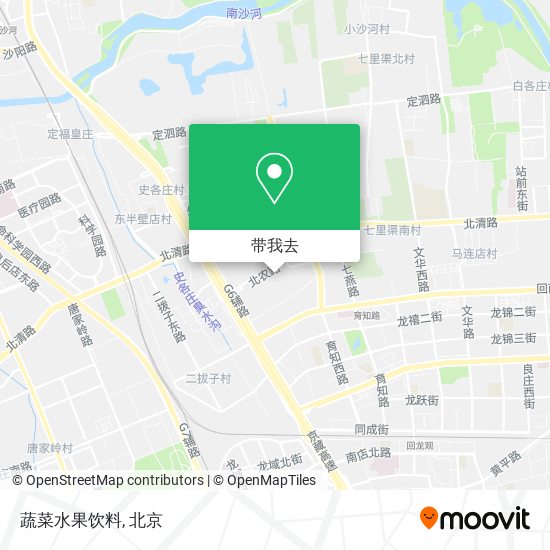 蔬菜水果饮料地图