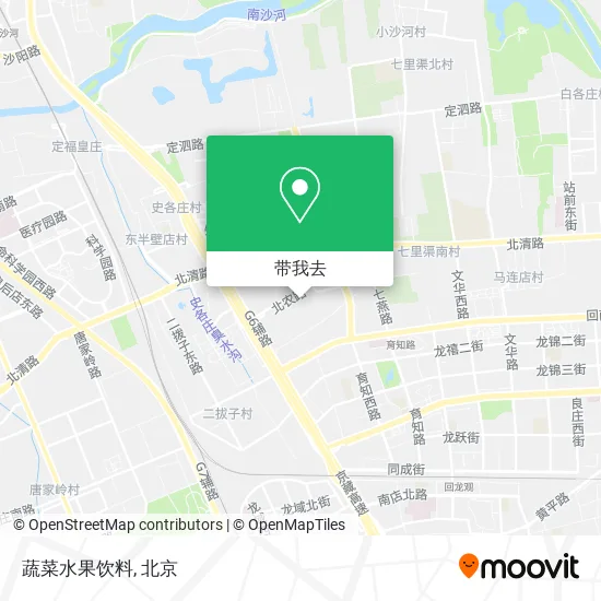 蔬菜水果饮料地图