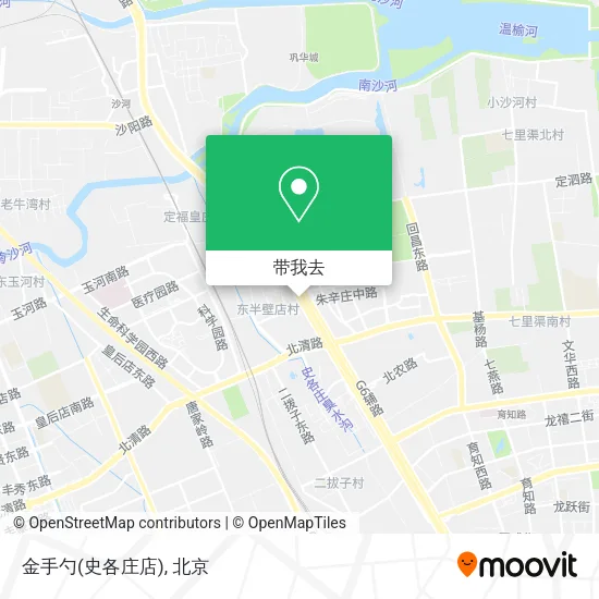 金手勺(史各庄店)地图