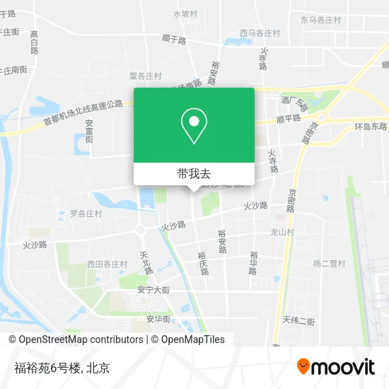福裕苑6号楼地图