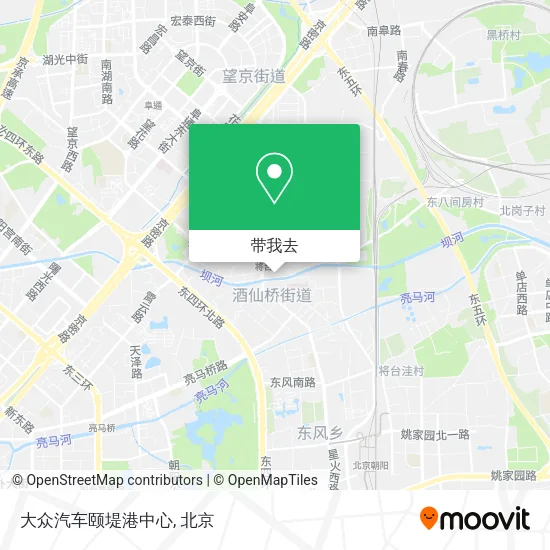 大众汽车颐堤港中心地图