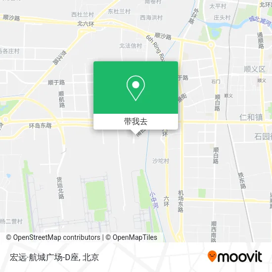 宏远·航城广场-D座地图