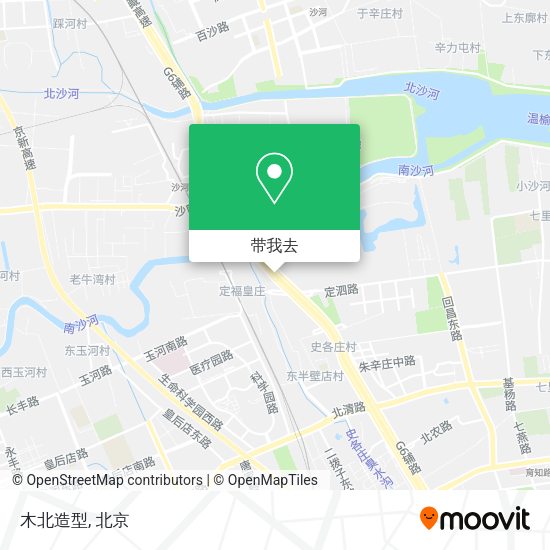 木北造型地图
