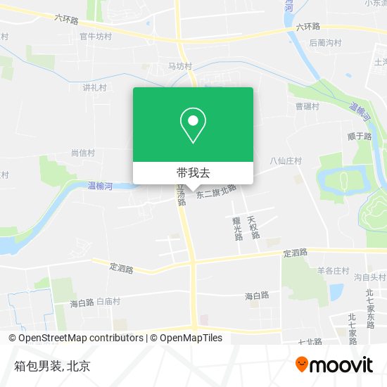 箱包男装地图