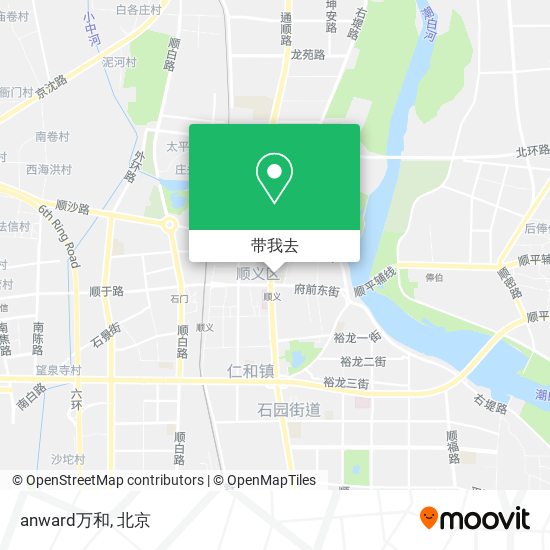 anward万和地图