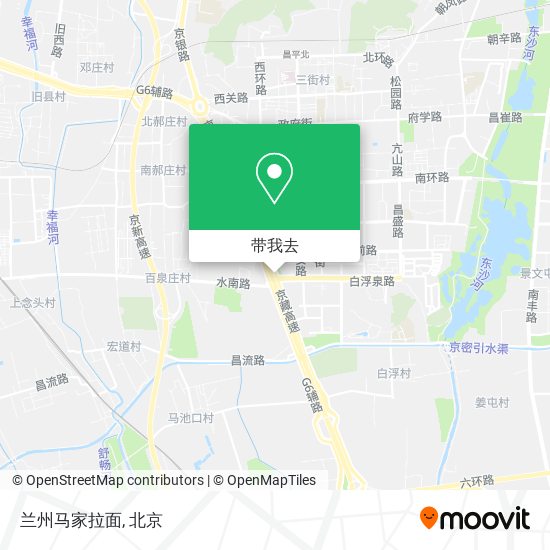 兰州马家拉面地图