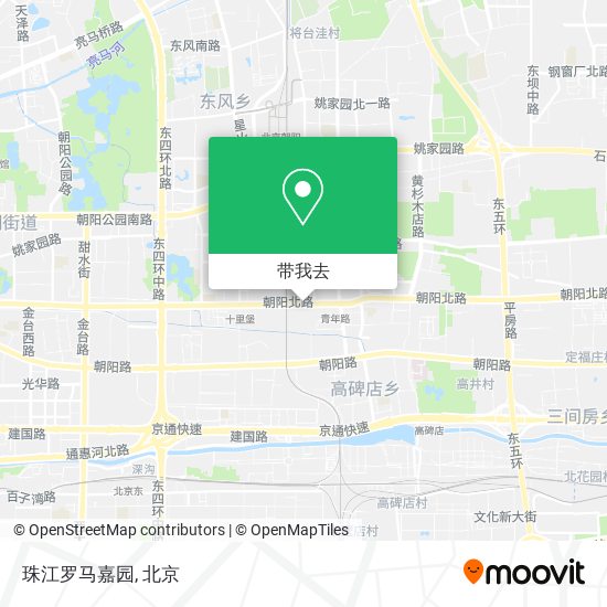 珠江罗马嘉园地图