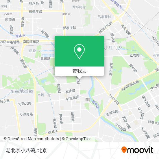 老北京小八碗地图