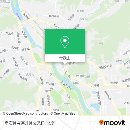 阜石路与高井路交叉口地图