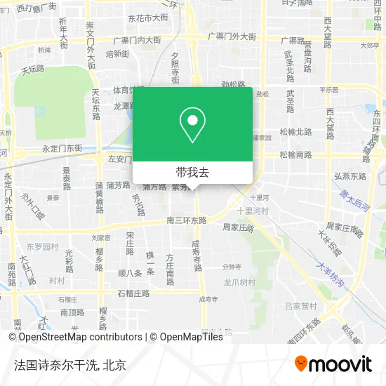 法国诗奈尔干洗地图