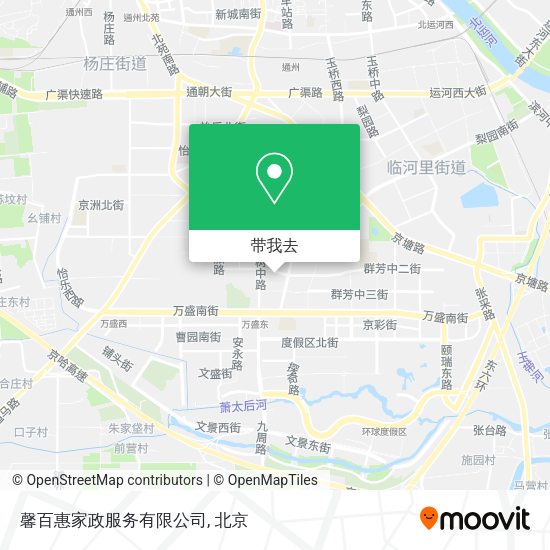 馨百惠家政服务有限公司地图