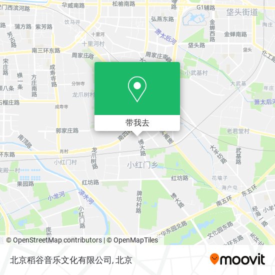 北京稻谷音乐文化有限公司地图