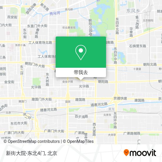 新街大院-东北4门地图