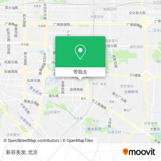 新容美发地图