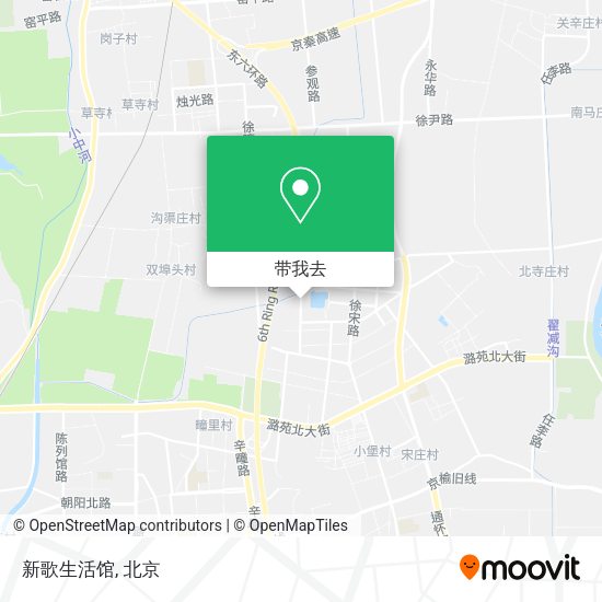 新歌生活馆地图