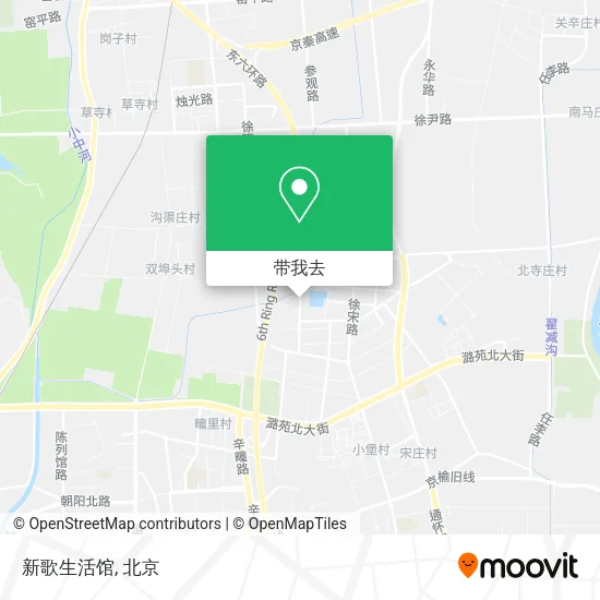 新歌生活馆地图