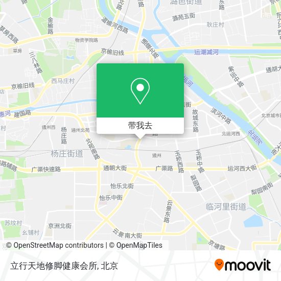 立行天地修脚健康会所地图