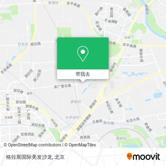 格拉斯国际美发沙龙地图