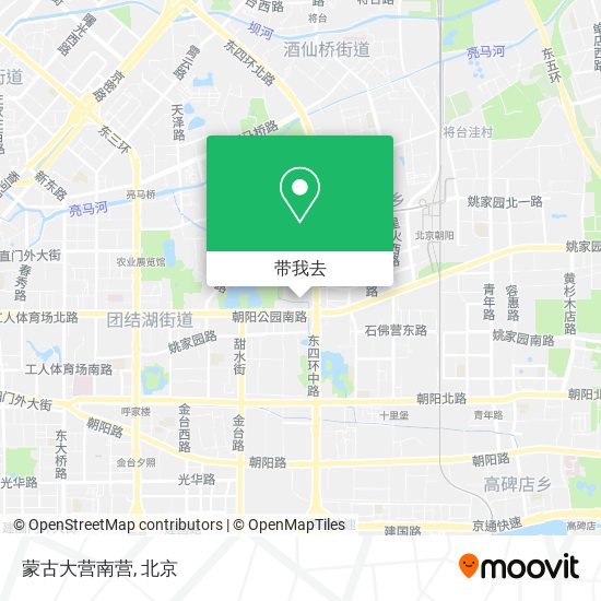 蒙古大营南营地图